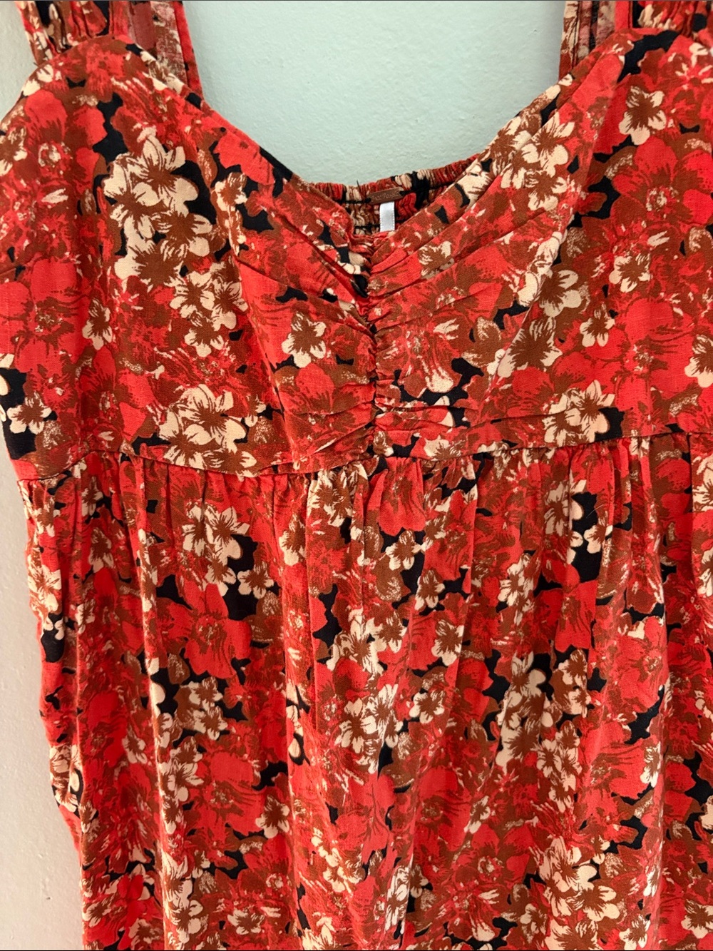 Free people pattern play mini dress L - Picture 4 of 5